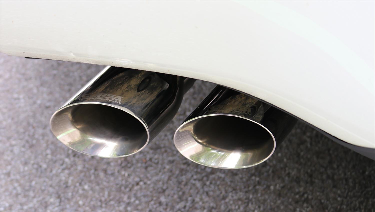 Corsa 2015-2016 Chevy Colorado 3.6L V6 Polished Sport Cat-Back Single Side Exit Exhaust thumbnail 2