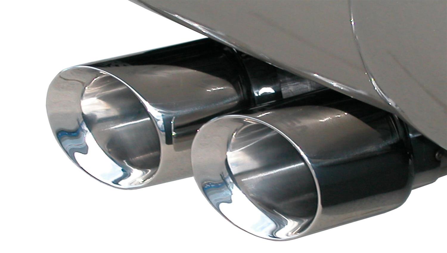 Corsa 2011-2014 Cadillac Escalade ESV 6.2L V8 Polished Sport Cat-Back Exhaust thumbnail 2