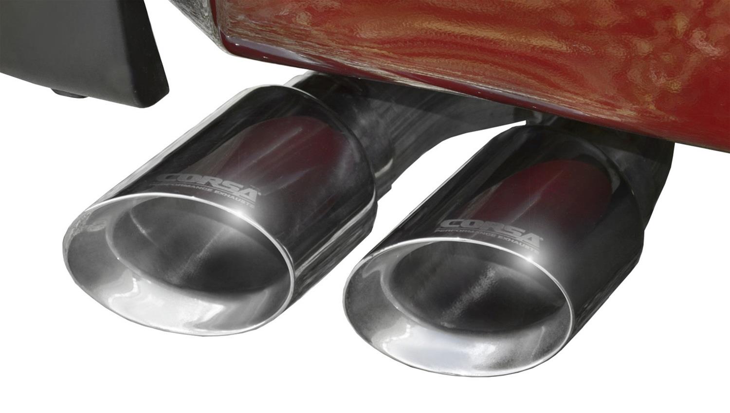 Corsa Sport Exhaust Systems for 2009-2013 SIERRA 1500, SILVERADO 1500 - 14900 System, Sport, Stainless Steel, Chevy, GMC, Pickup, Kit thumbnail 2
