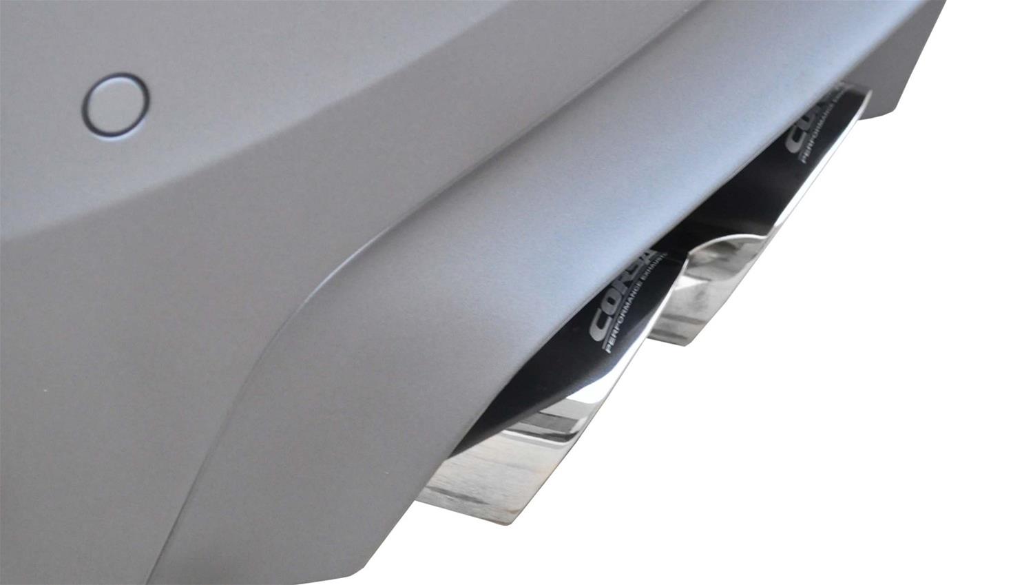 Corsa 2012-2017 BMW M5 F10 Polished Sport Axle-Back Exhaust thumbnail 2