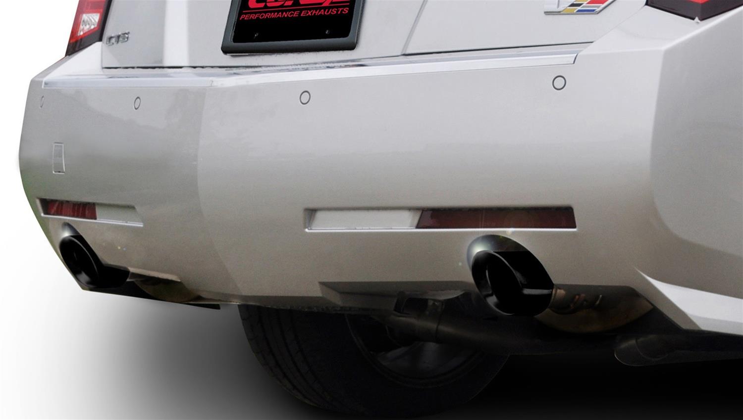 Corsa 2011-2014 Cadillac CTS Wagon V 6.2L V8 Black Sport Axle-Back Exhaust thumbnail 2