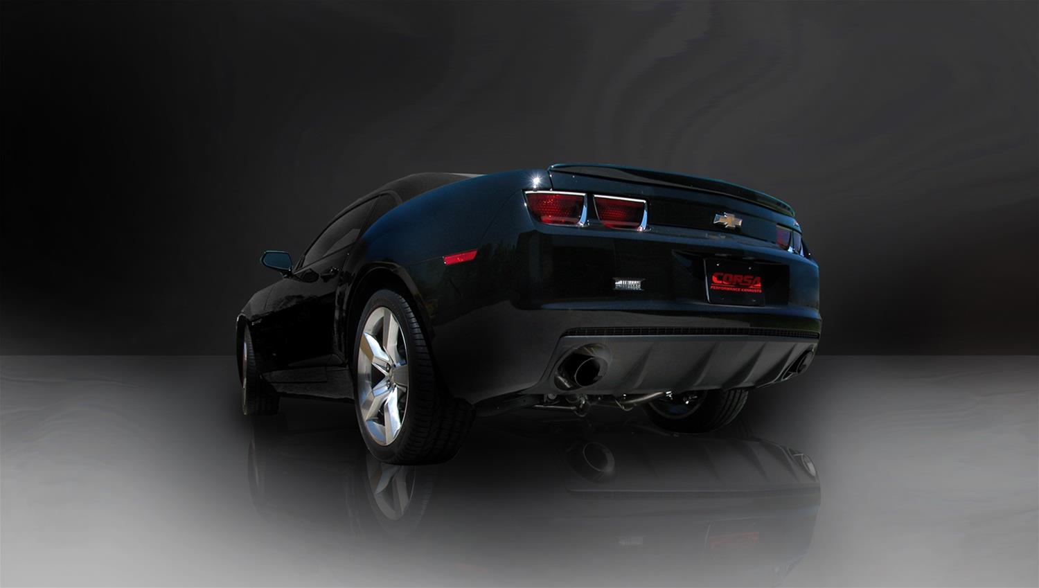 Corsa 2011-2015 Chevrolet Camaro Convertible SS 6.2L V8 Manual Black Sport Cat-Back + XO Exhaust thumbnail 3