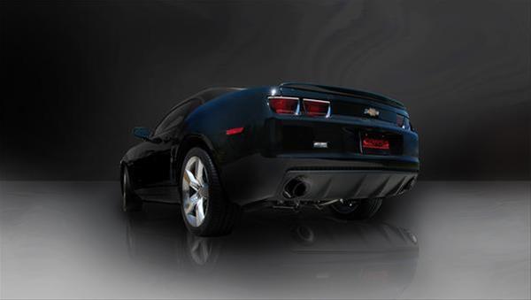 Corsa 2010-2015 Chevrolet Camaro Coupe/Convertible RS 3.6L V6 Black Sport Cat-Back + XO Exhaust thumbnail 4