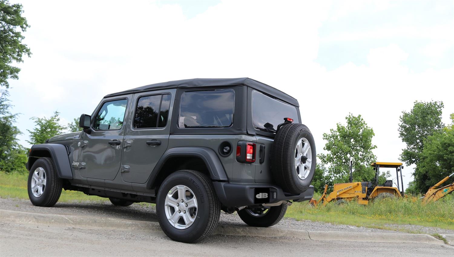 Corsa Touring Exhaust Systems for 2018-2023 WRANGLER - 21015 Systems, 2.5" Axle-Back, Dual Rear Exit with Turn Down Outlets, Series thumbnail 4