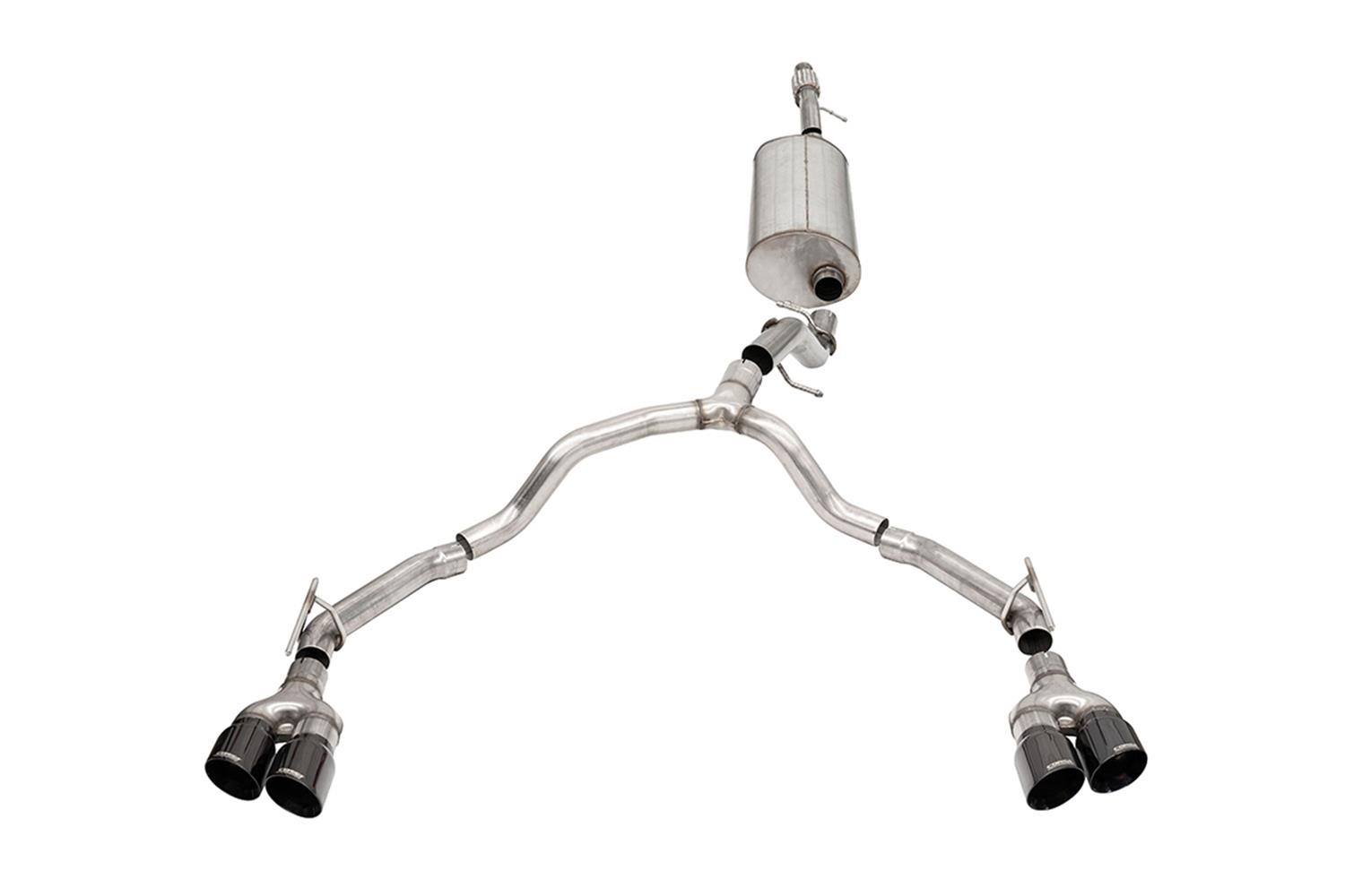 Corsa Performance 21127blk Corsa Sport Exhaust Systems Summit Racing 