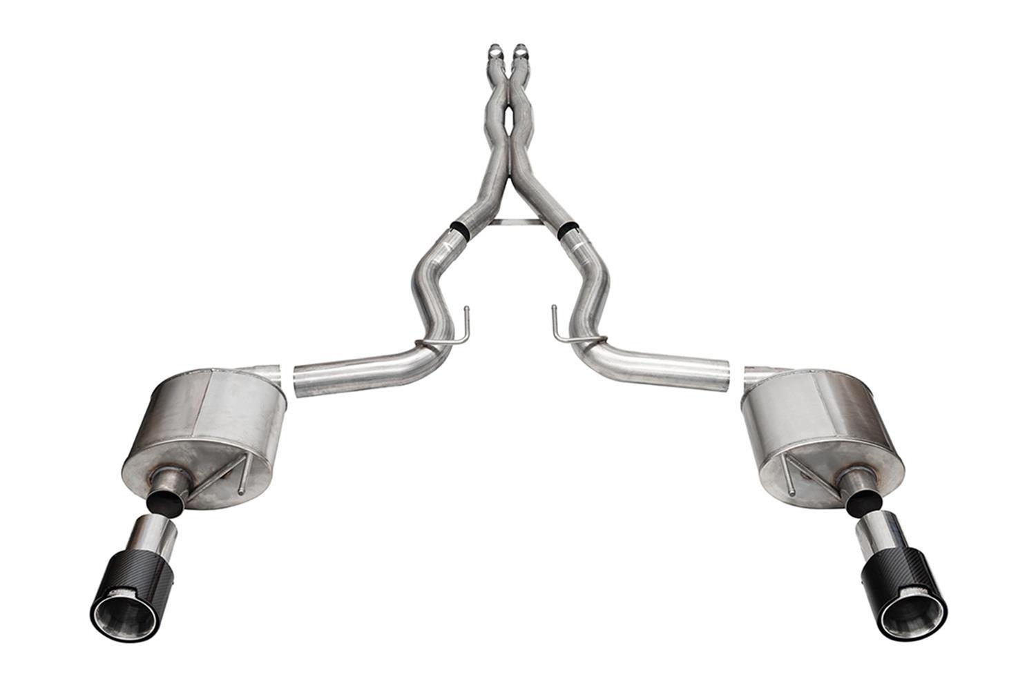 CORSA Performance - Exhaust Systems for 2024 MUSTANG 21255CF System Kit thumbnail 3