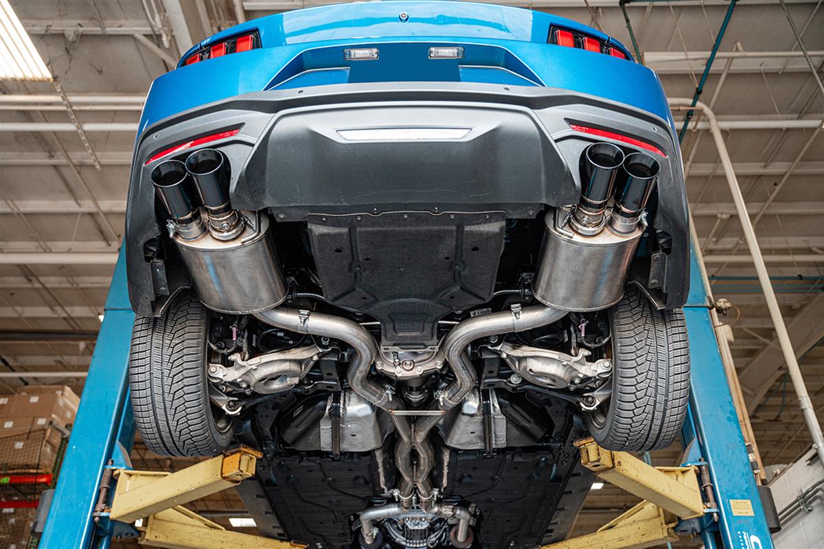 CORSA Performance 21262BLK Corsa Sport Valved Exhaust Systems