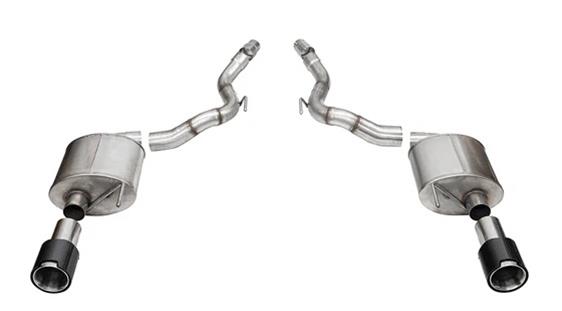 Corsa Touring Exhaust Systems for 2024 MUSTANG - 21277CF System Kit