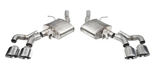 Corsa 2022-2025 Cadillac CT5-V Blackwing 3in Axle-Back - Act. Exh. - Dual Rear Exit - Twin 4.5inTips