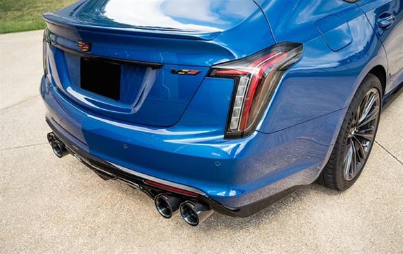 Corsa 22-25 Cadillac CT5-V Blackwing 3in Axle-Back - Act. Exh. - Dual Rear Exit - Twin 4.5inCF Tips thumbnail 2