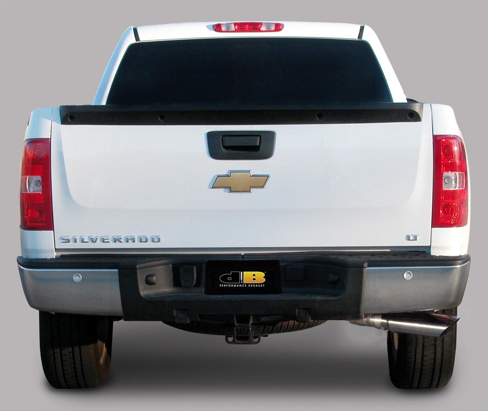 Corsa 2003-2006 Chevrolet Silverado Crew Cab/Short Bed 2500 6.0L V8 Polished Sport Cat-Back Exhaust thumbnail 2