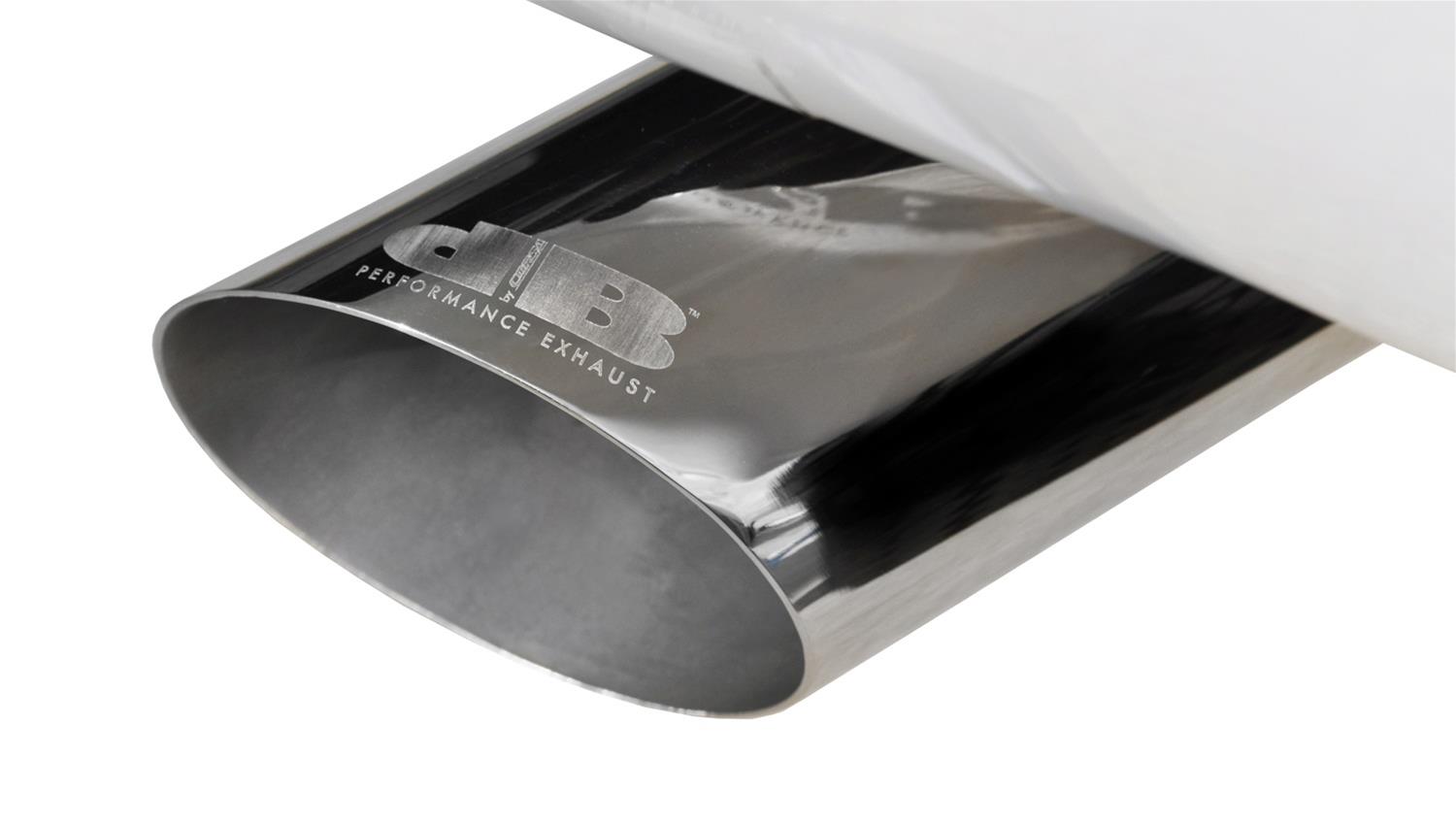 Corsa 2009-2013 Chevrolet Silverado Reg. Cab/Std. Bed 1500 4.8L V8 Polished Sport Cat-Back Exhaust thumbnail 2