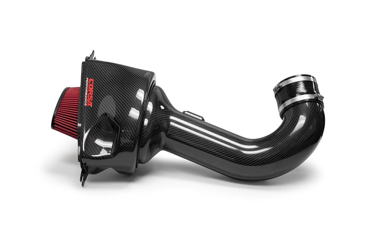 Corsa 2015-19 Chevrolet Corvette C7 Z06 6.2L V8 Red Carbon Fiber Air Intake (Does Not Fit ZR1)