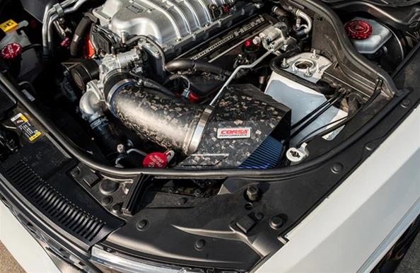 Corsa 2020-25 Dodge Durango SRT Hellcat Forged Carbon Fiber Air Intake w/ MaxFlow Oiled Filter thumbnail 3