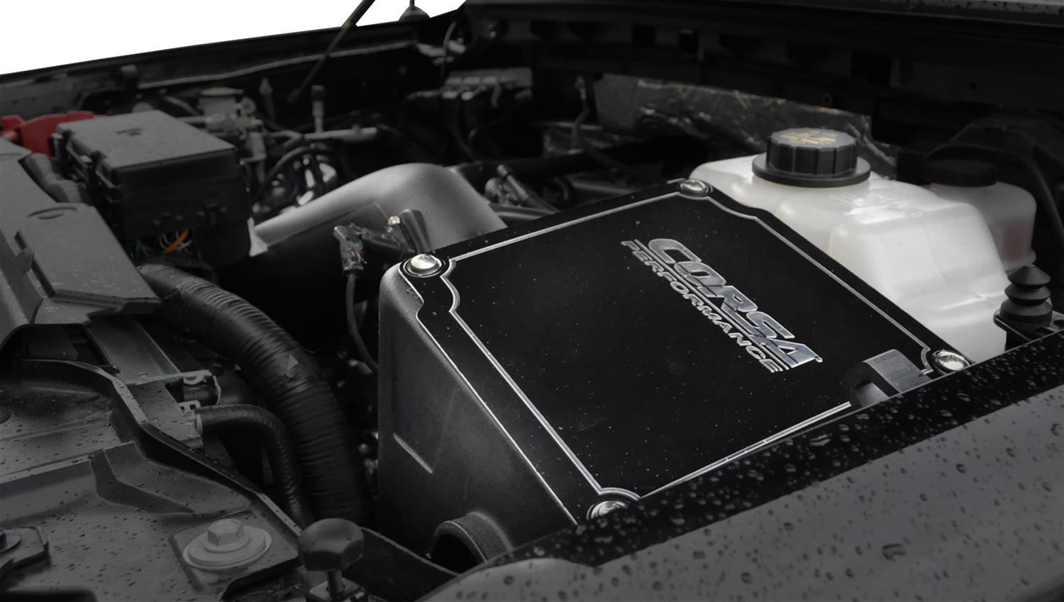 Corsa PowerCore Air Intakes for 2011-2014 F-150 - 44393 Intake, Cold Style, PowerCore, Black Plastic Tube, Ford, 5.0L Modular, Kit thumbnail 2