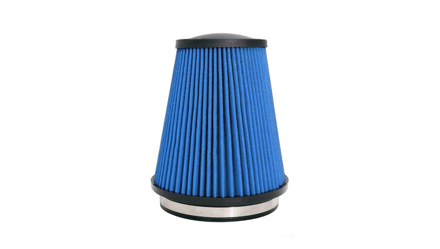 Corsa MaxFlow 5 Air Intakes 45554 Intake Kit, 5, Polyethylene Tube, Black, Cotton Gauze Filter, Blue, Cadillac, Chevy, GMC, 6.2L, Kit thumbnail 6