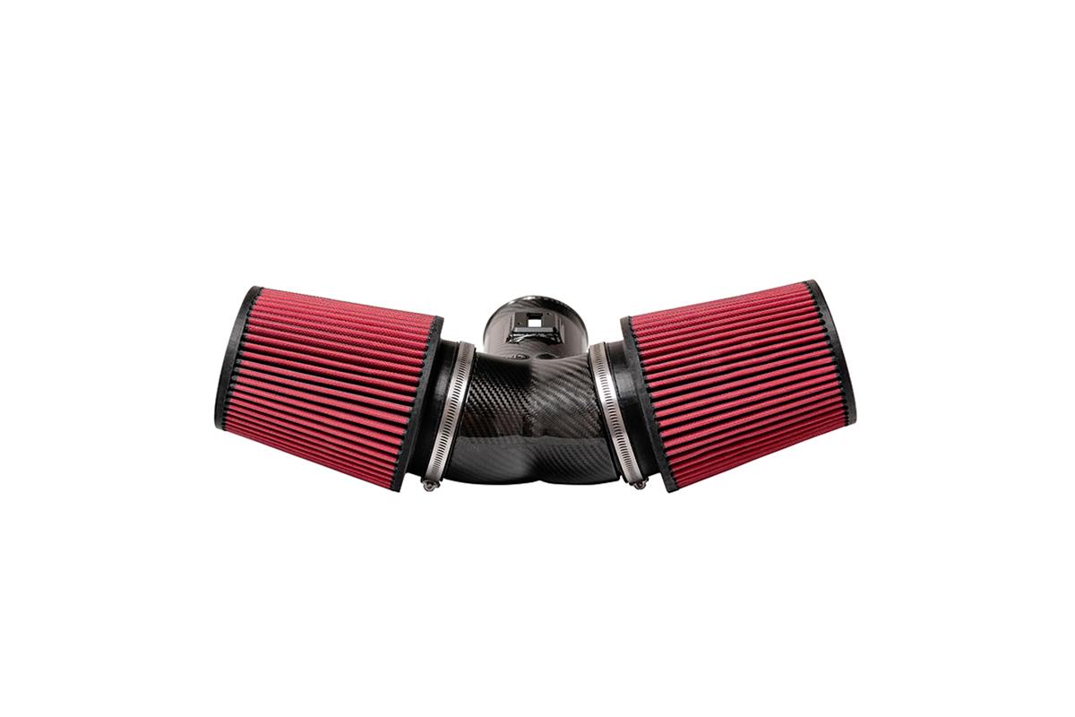 Corsa DryTech 3D Air Filters for 2020-2023 CORVETTE - 5166D-2 Filter Element, 3D, Conical Flanged, Synthetic, Red, Chevrolet, Pair thumbnail 2
