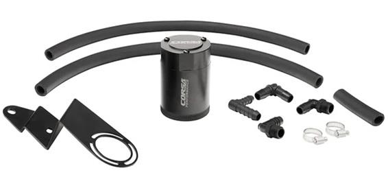 Corsa 2022-2025 Toyota Tundra 4WD 3.4L V6 Aluminum Oil Catch Can w/ Bracket