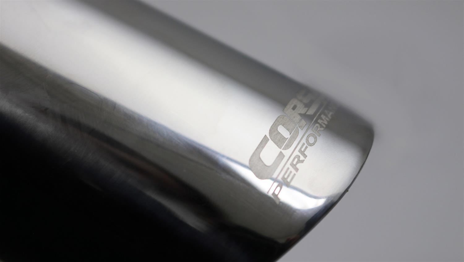 Corsa Single Universal 2.5in Inlet / 3in Outlet Polished Pro-Series Tip Kit thumbnail 3