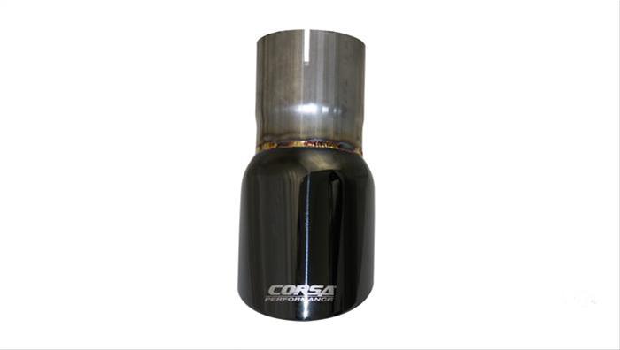 Corsa Single Universal 2.75in Inlet / 3.5in Outlet Black PVD Pro-Series Tip Kit thumbnail 2