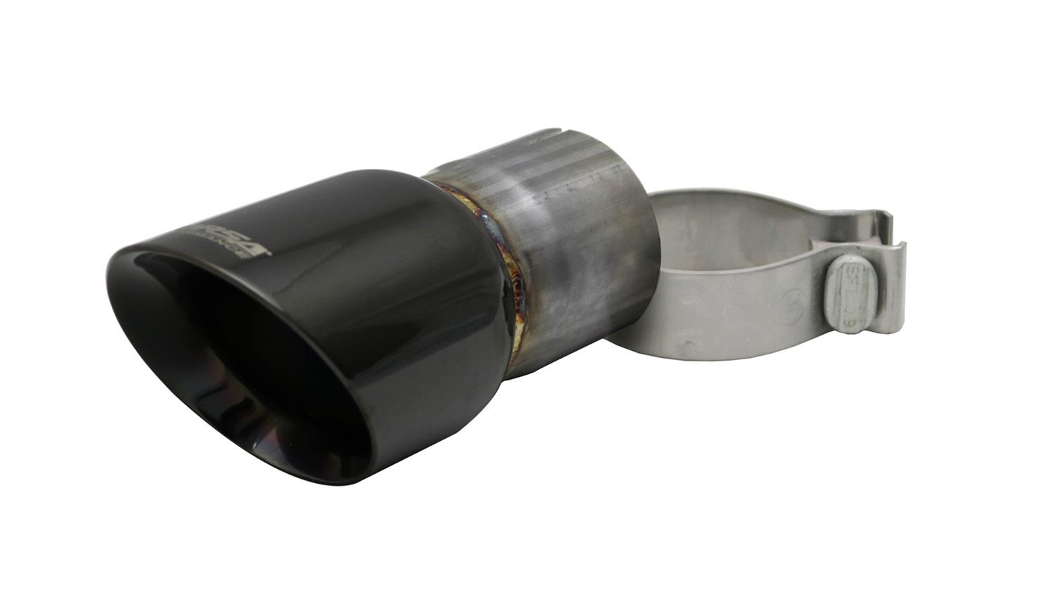 Corsa Single Universal 2.75in Inlet / 3.5in Outlet Black PVD Pro-Series Tip Kit thumbnail 4