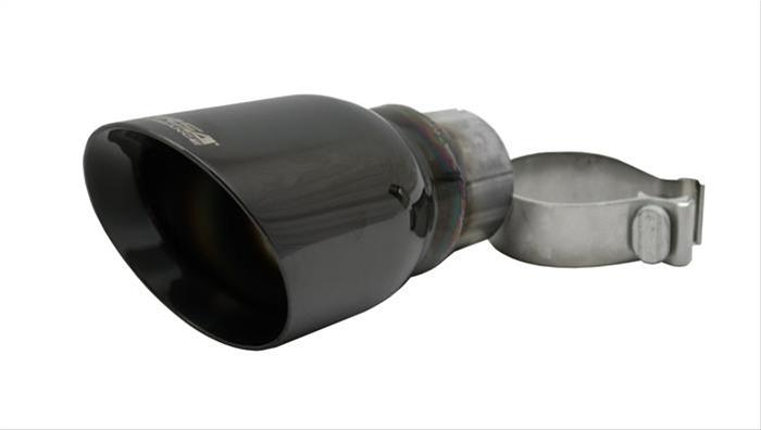 Corsa Single Universal 2.5in Inlet / 4in Outlet Black PVD Pro-Series Tip Kit thumbnail 2
