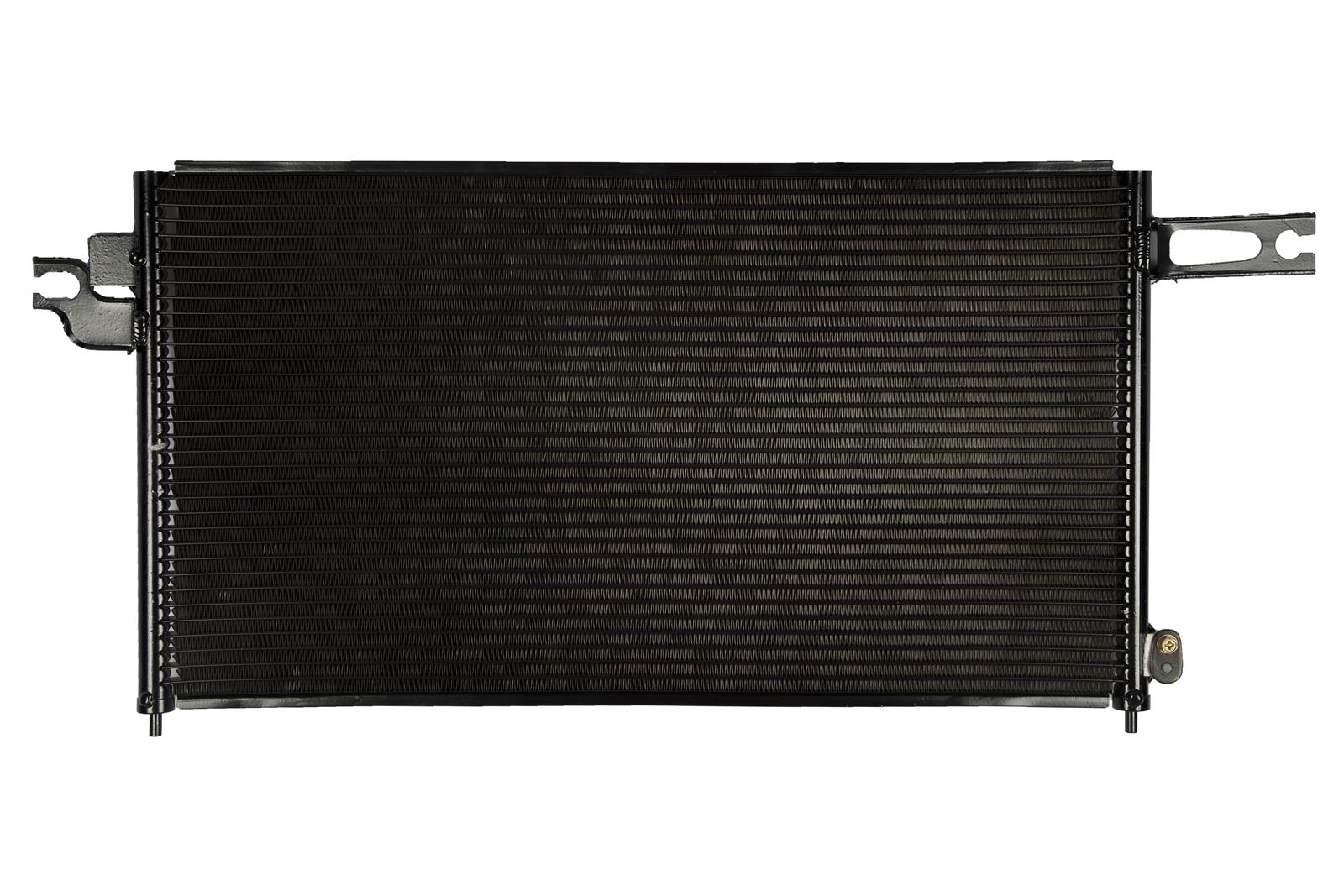 CSF Air Conditioning Condensers for 2002-2006 RSX - 10380 Condenser, Aluminum, Black, use with Acura®, Each thumbnail 2