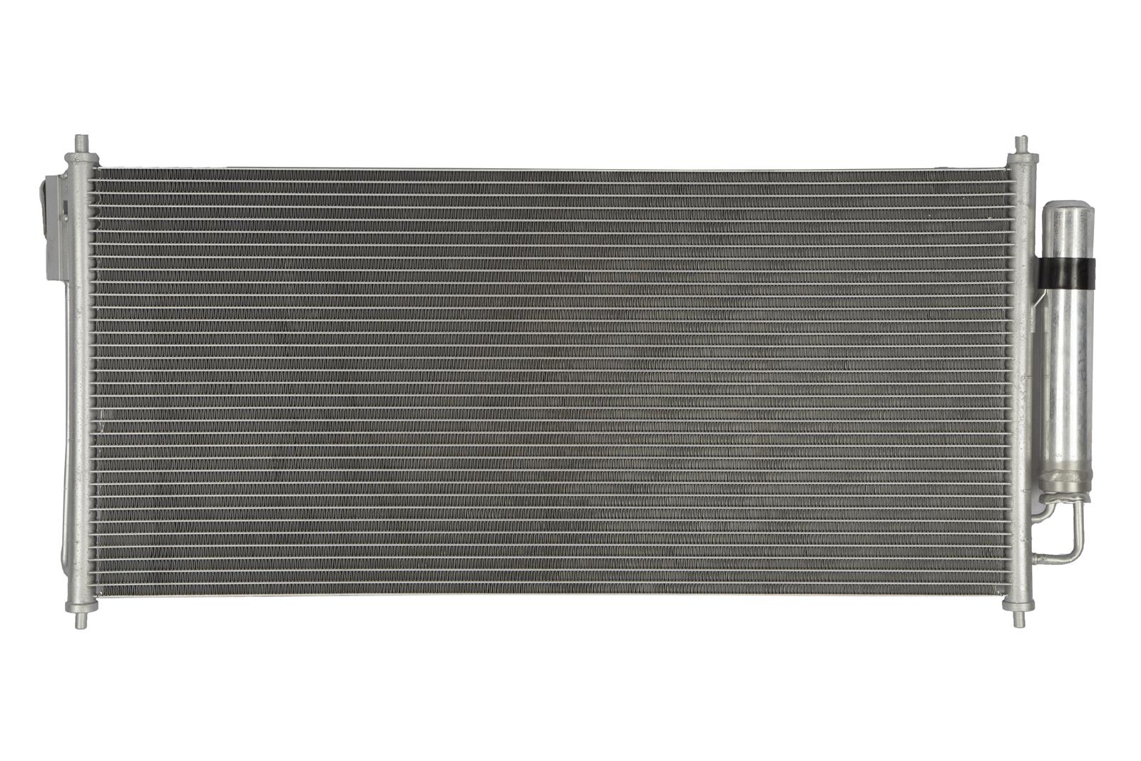 CSF Air Conditioning Condensers 10401 Condenser, Aluminum, Natural, Nissan, Each thumbnail 3