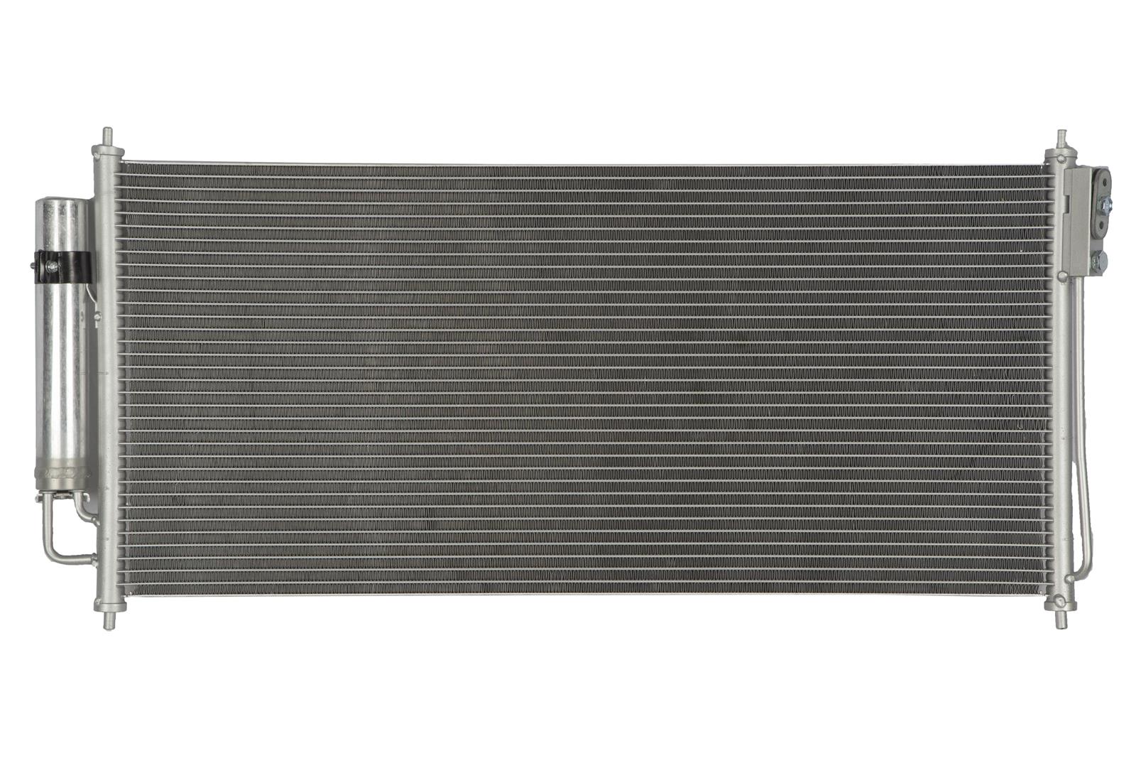 CSF Air Conditioning Condensers 10401 Condenser, Aluminum, Natural, Nissan, Each thumbnail 2
