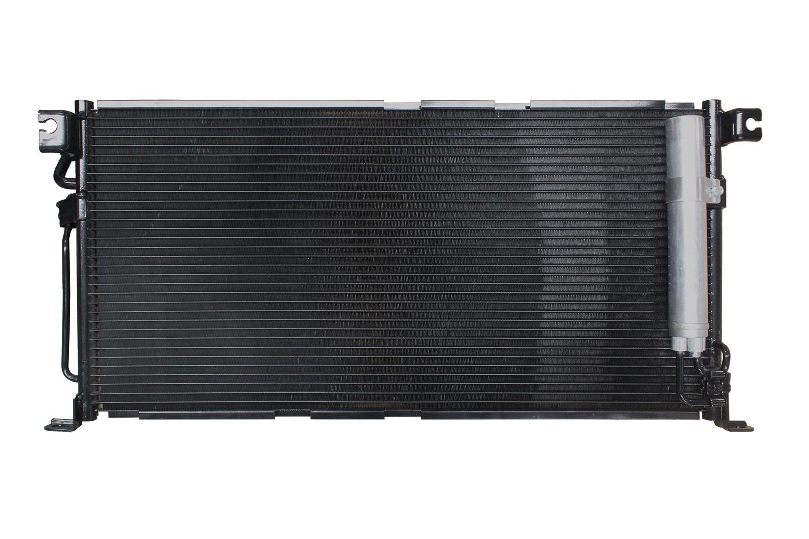 CSF Air Conditioning Condensers 10415 Condenser, Aluminum, Black, Mitsubishi, Each thumbnail 2