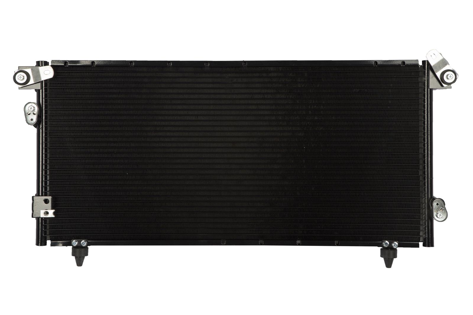 CSF Air Conditioning Condensers 10428 Condenser, Aluminum, Black, Toyota, Each thumbnail 2