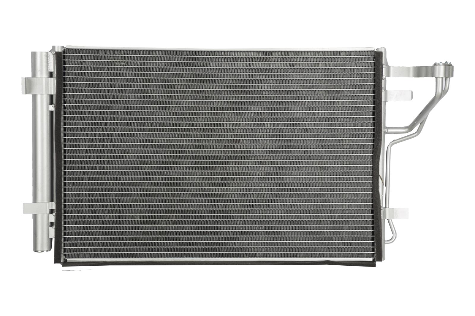 CSF Air Conditioning Condensers for 2007-2010 ELANTRA - 10466 Condenser, Aluminum, Natural, use on Hyundai, Each thumbnail 2