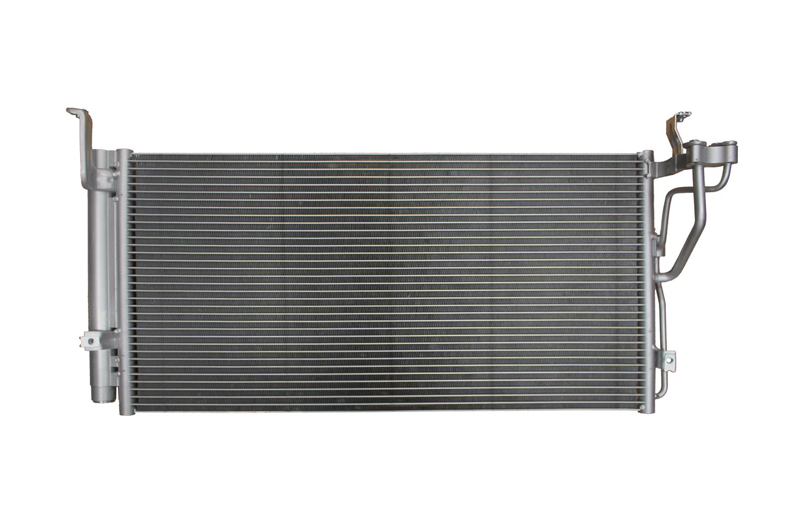 CSF Air Conditioning Condensers 10468 Condenser, Aluminum, Natural, for use on Hyundai, Each thumbnail 2
