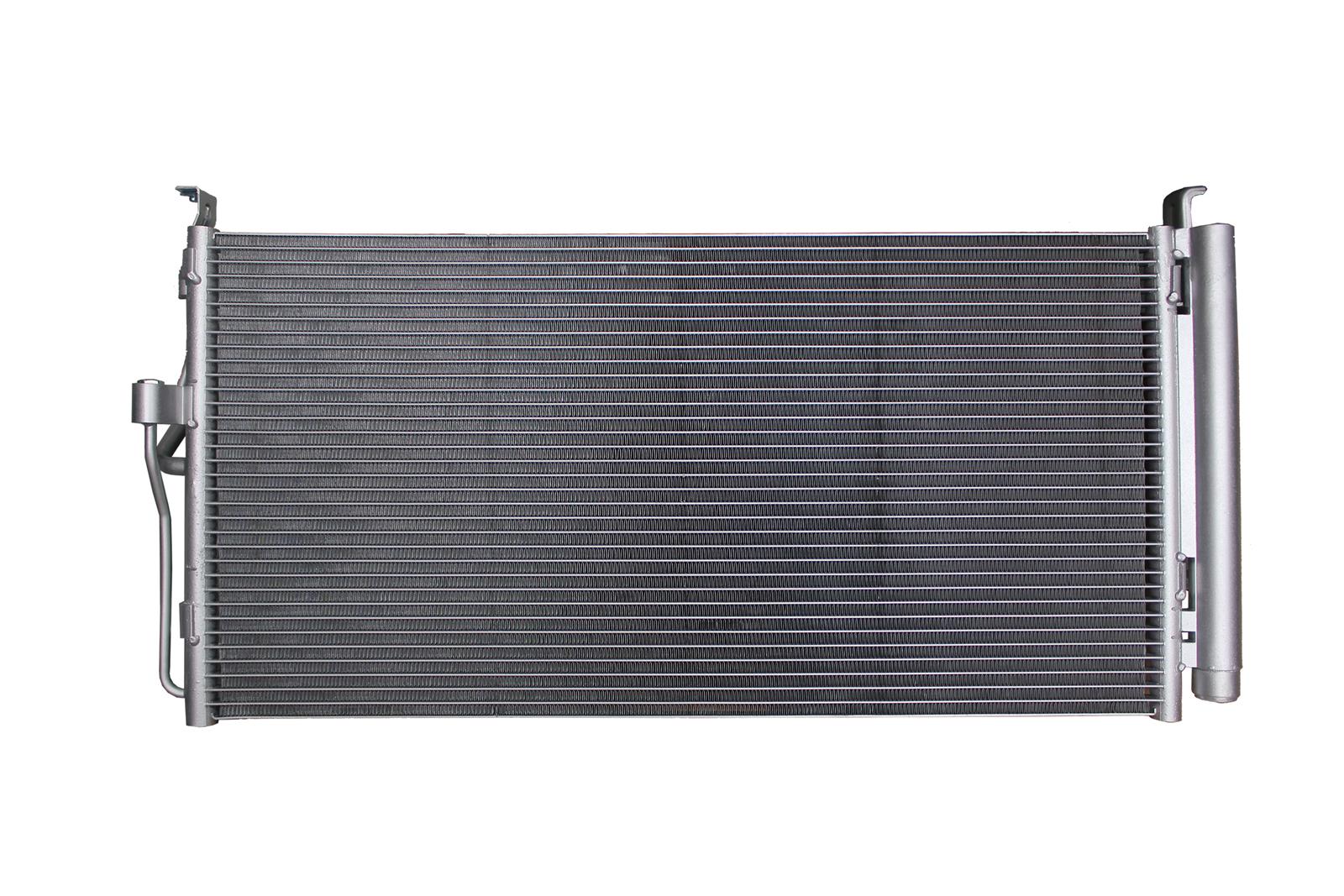 CSF Air Conditioning Condensers 10468 Condenser, Aluminum, Natural, for use on Hyundai, Each thumbnail 3