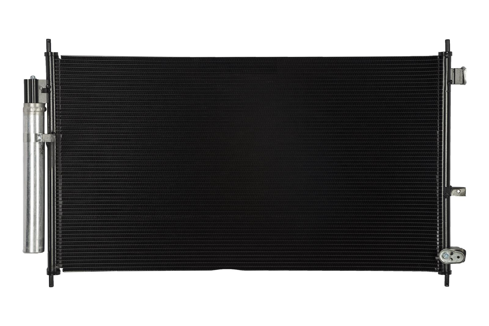 CSF Air Conditioning Condensers 10481 Condenser, Aluminum, Black, for use with Acura®, Each thumbnail 2