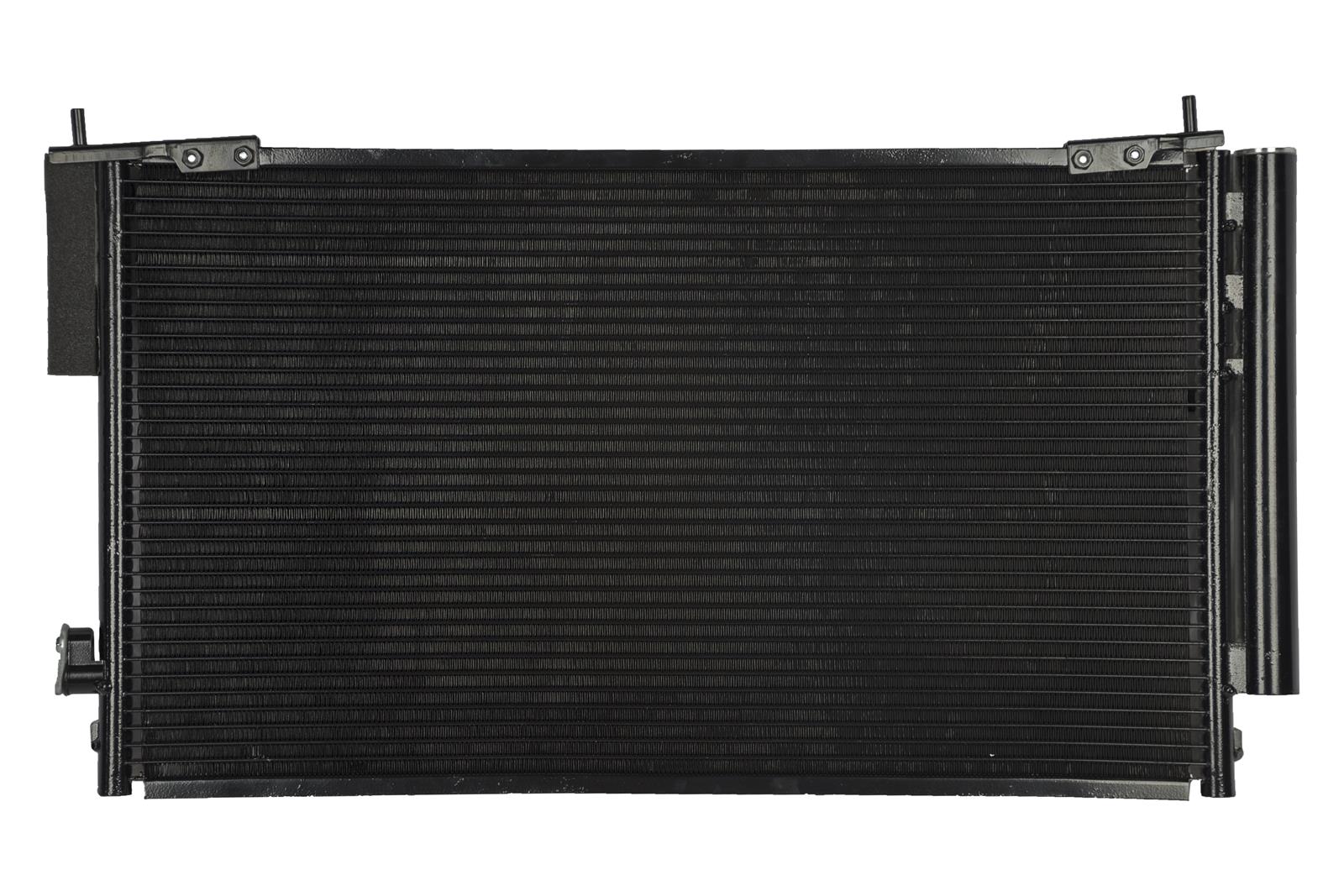 CSF Air Conditioning Condensers 10482 Condenser, Aluminum, Black, for use on Honda®, Each thumbnail 2