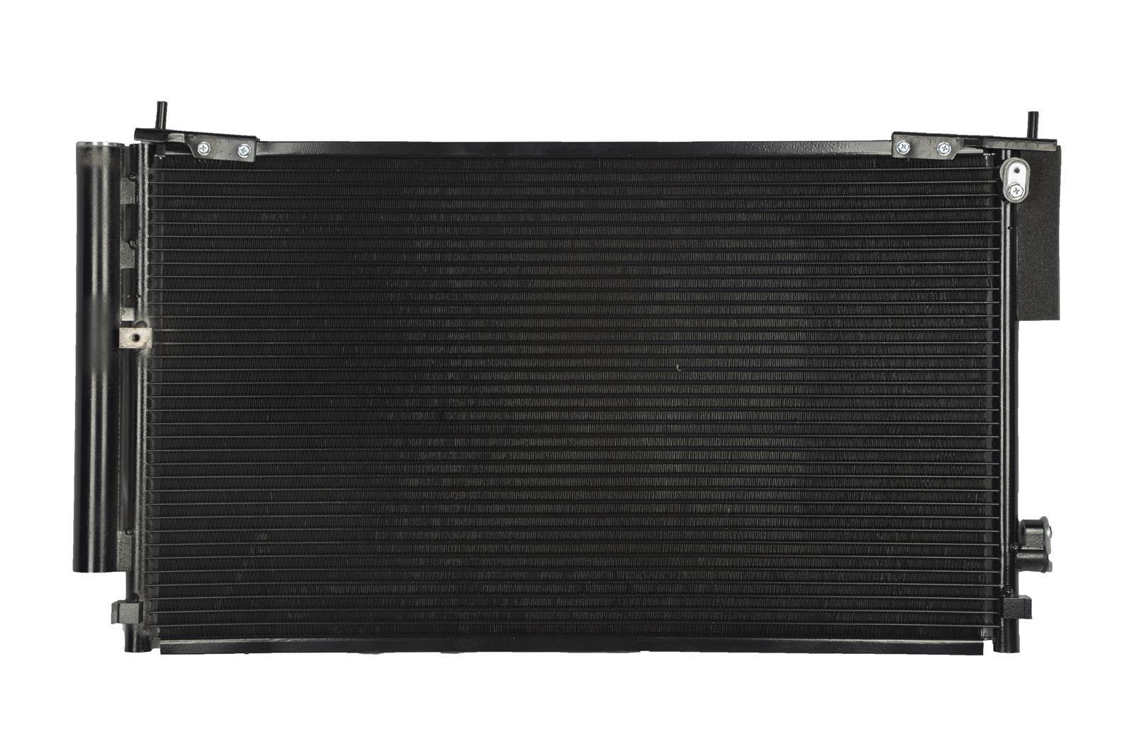 CSF Air Conditioning Condensers 10482 Condenser, Aluminum, Black, for use on Honda®, Each thumbnail 3