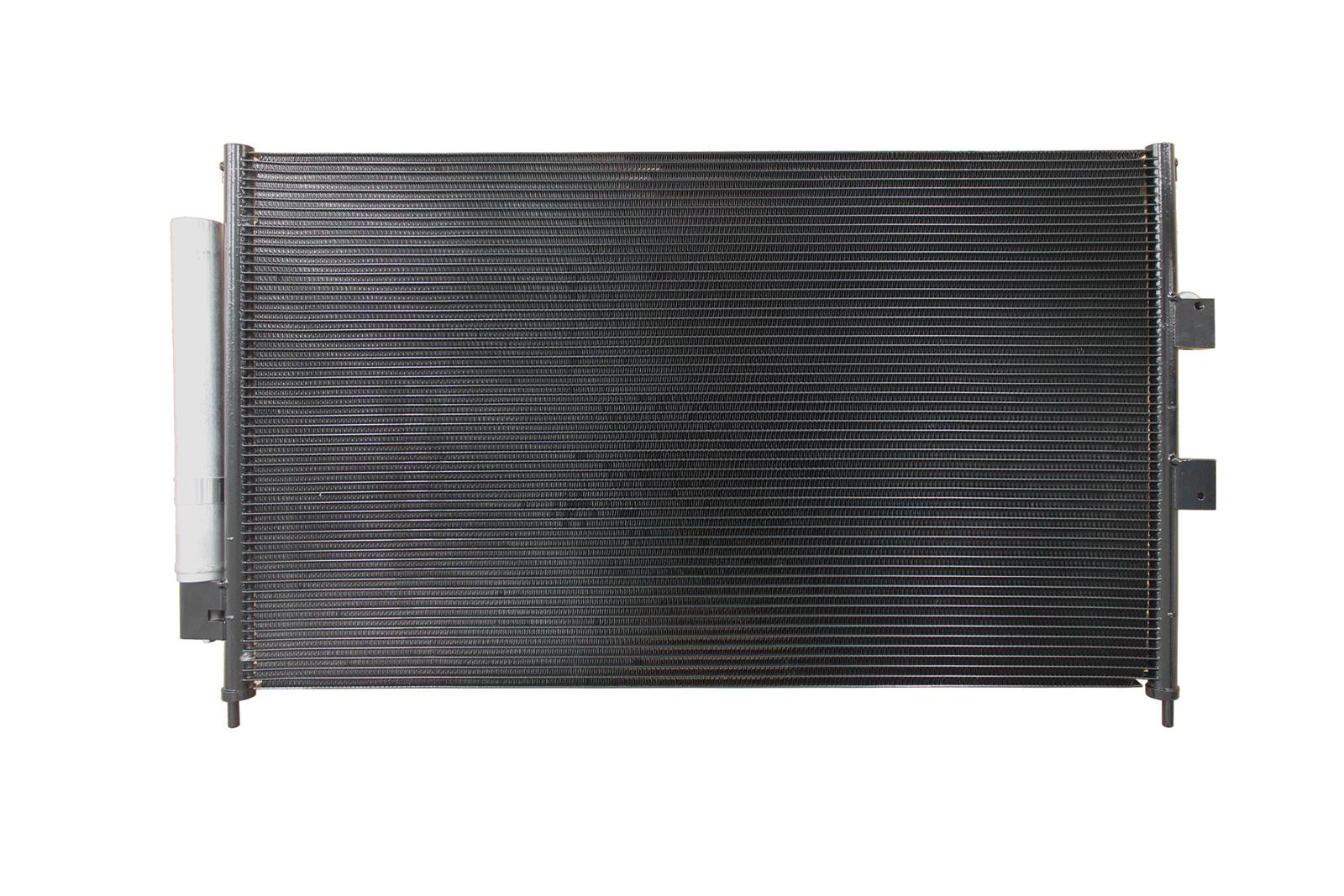 CSF Air Conditioning Condensers 10484 Condenser, Aluminum, Black, for use on Honda®, Each thumbnail 3