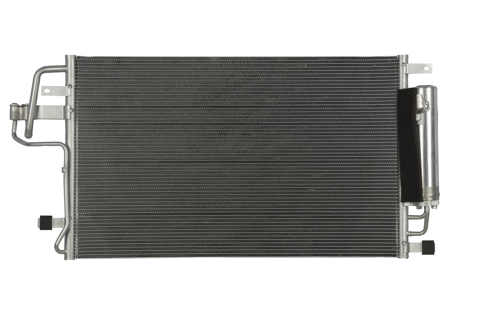 CSF Air Conditioning Condensers 10489 Condenser, Aluminum, Natural, for use on Hyundai, Each thumbnail 3