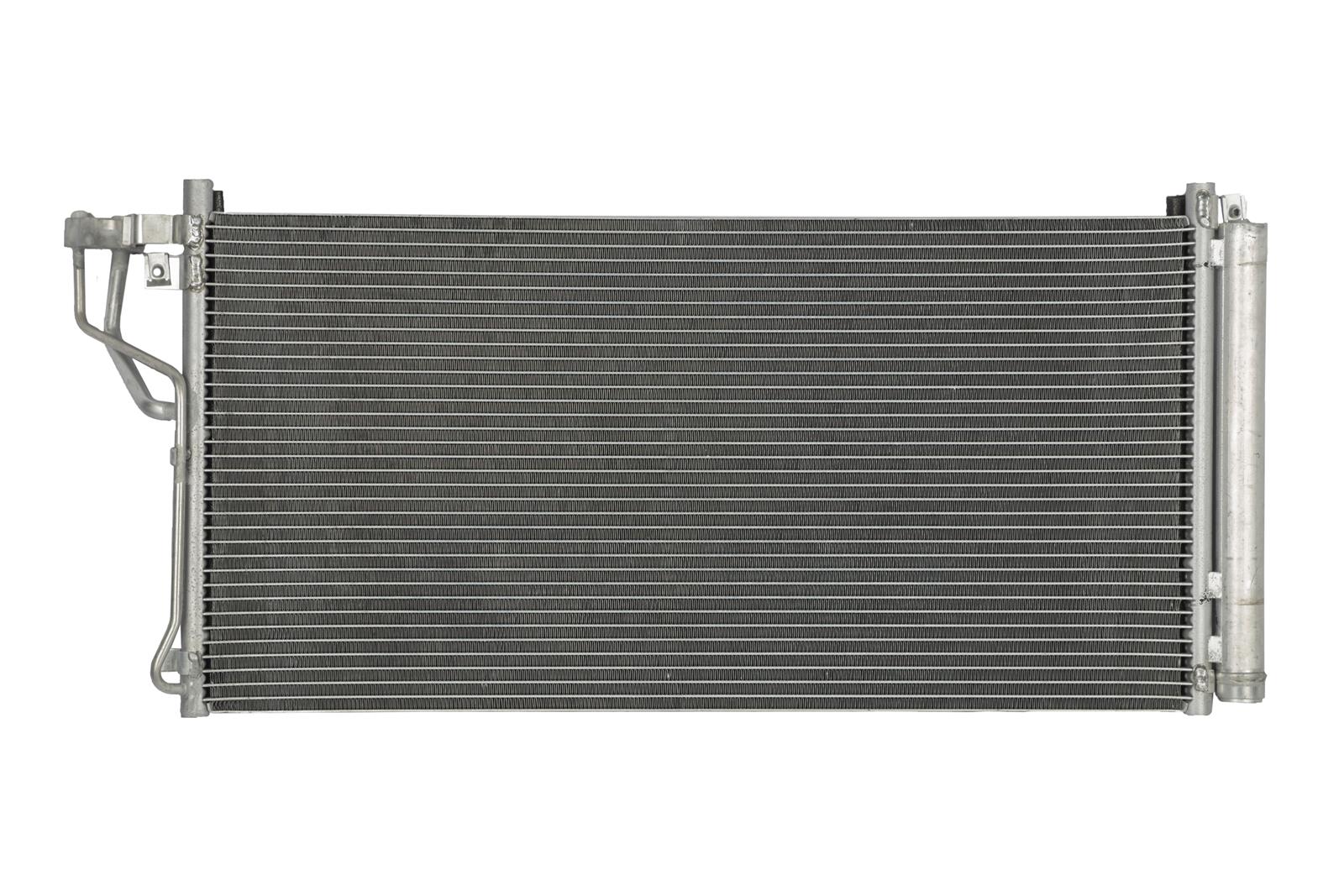 CSF Air Conditioning Condensers 10493 Condenser, Aluminum, Natural, for use on Hyundai, Each thumbnail 3