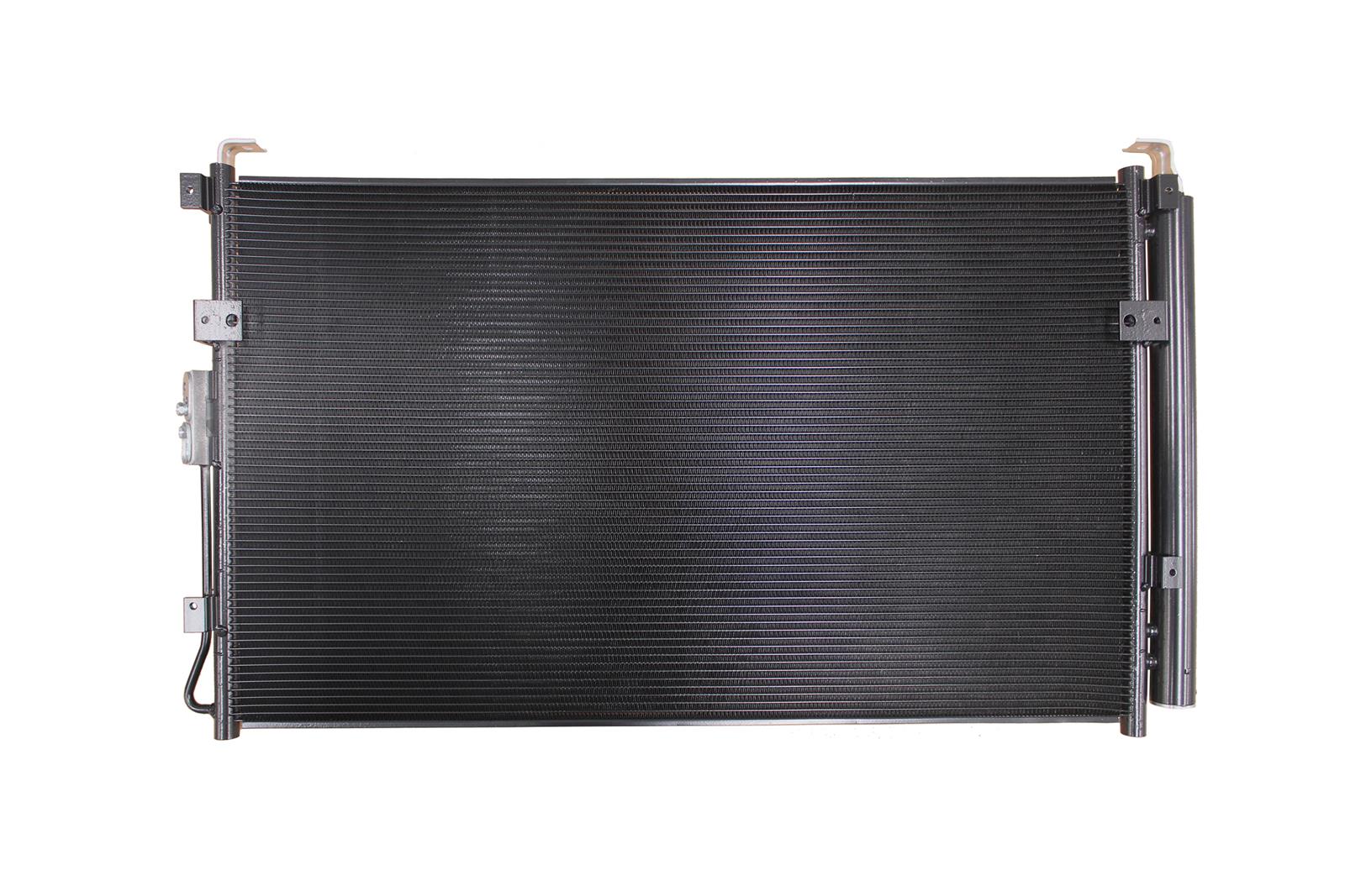 CSF Air Conditioning Condensers 10496 Condenser, Aluminum, Natural, for use on Kia, Each thumbnail 2
