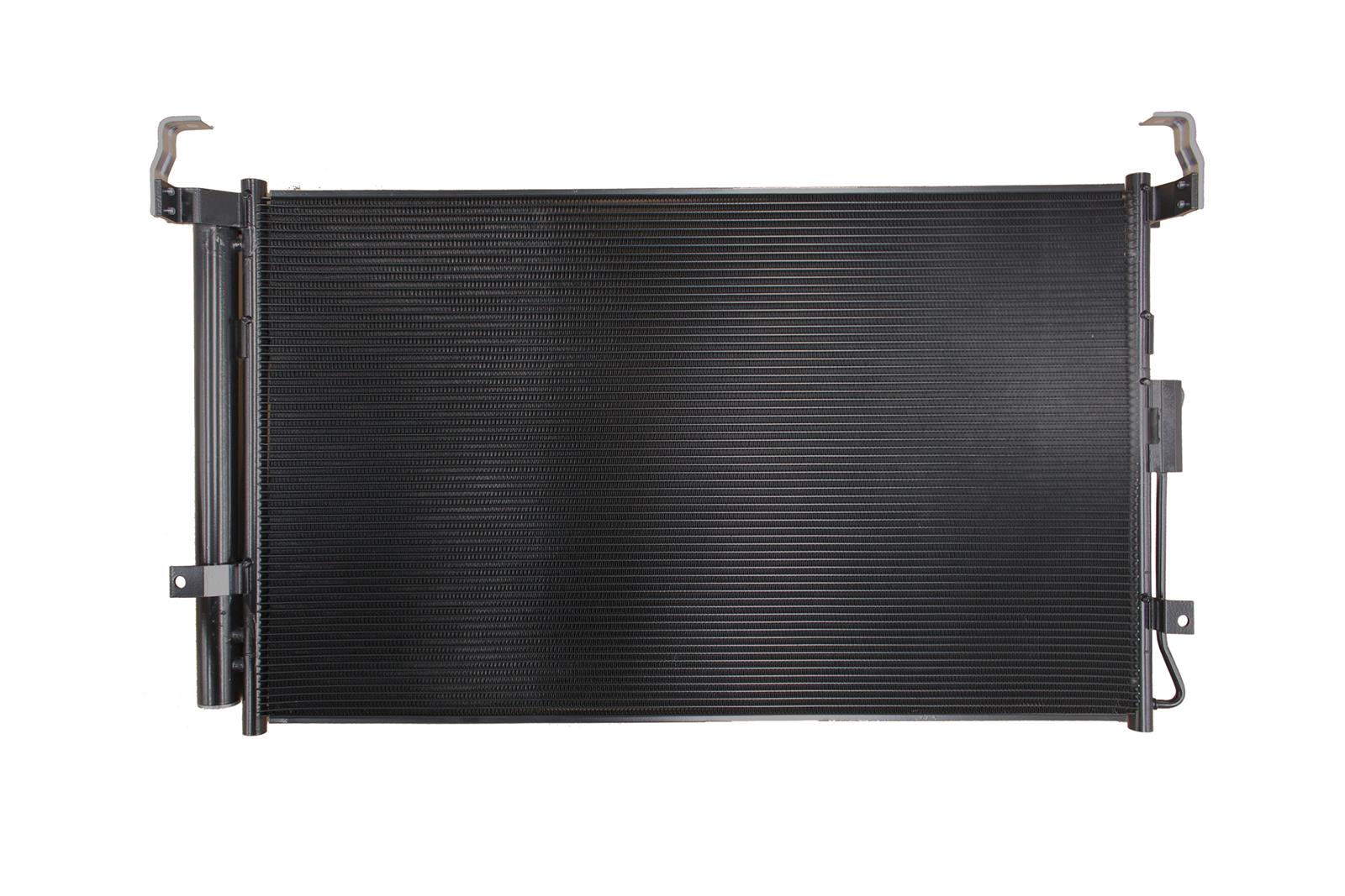 CSF Air Conditioning Condensers 10496 Condenser, Aluminum, Natural, for use on Kia, Each thumbnail 3