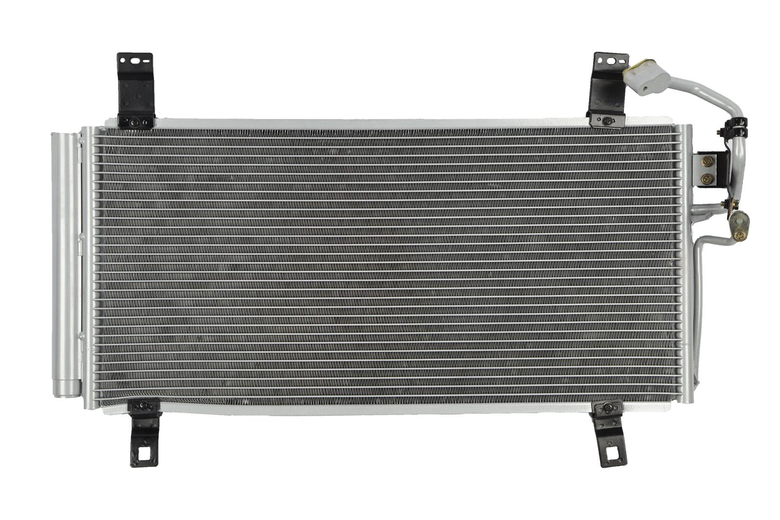 CSF Air Conditioning Condensers for 2003-2008 6 - 10504 Condenser, Aluminum, Natural, Mazda, Each thumbnail 2