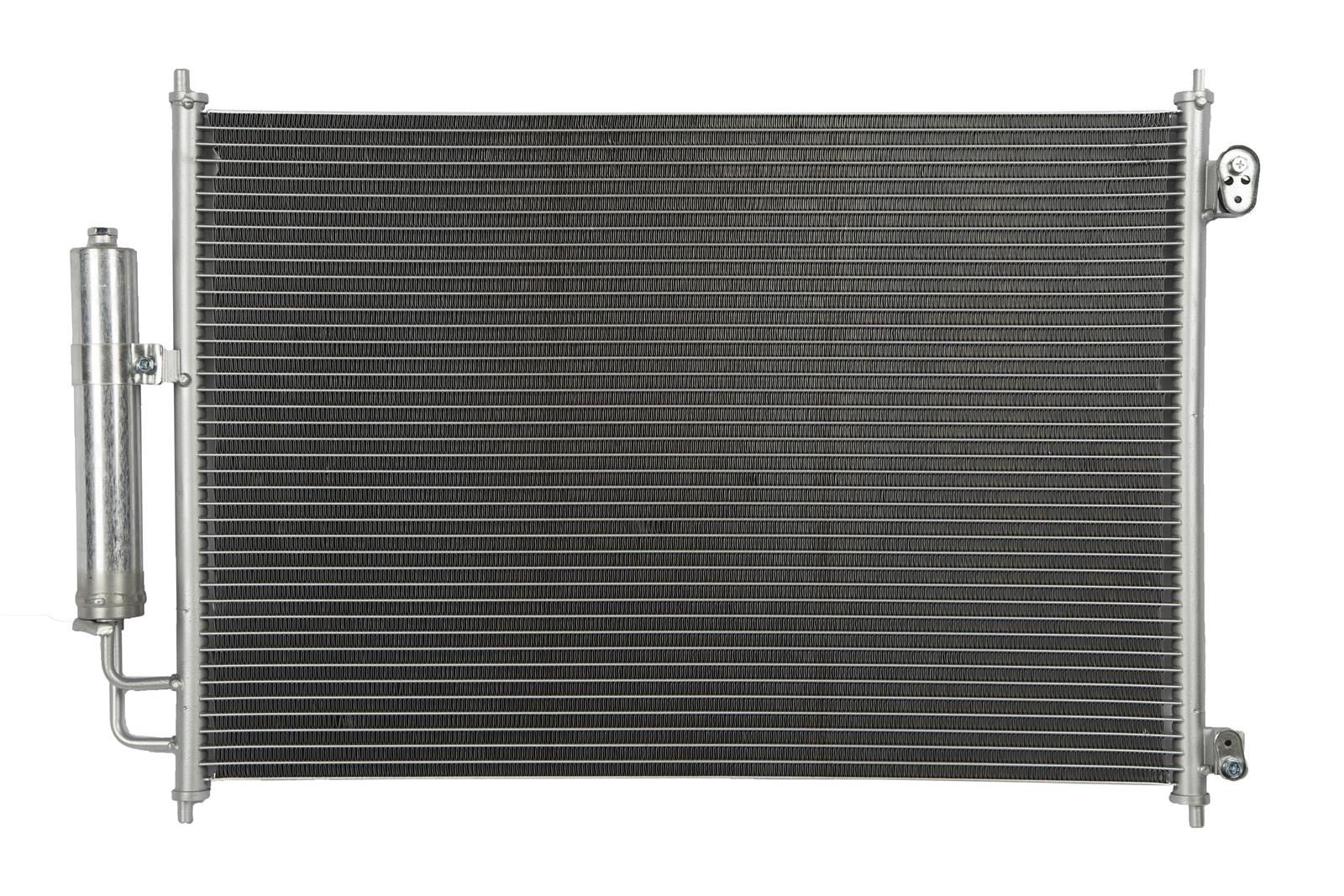 CSF Air Conditioning Condensers 10507 Condenser, Aluminum, Natural, Nissan, Each thumbnail 2
