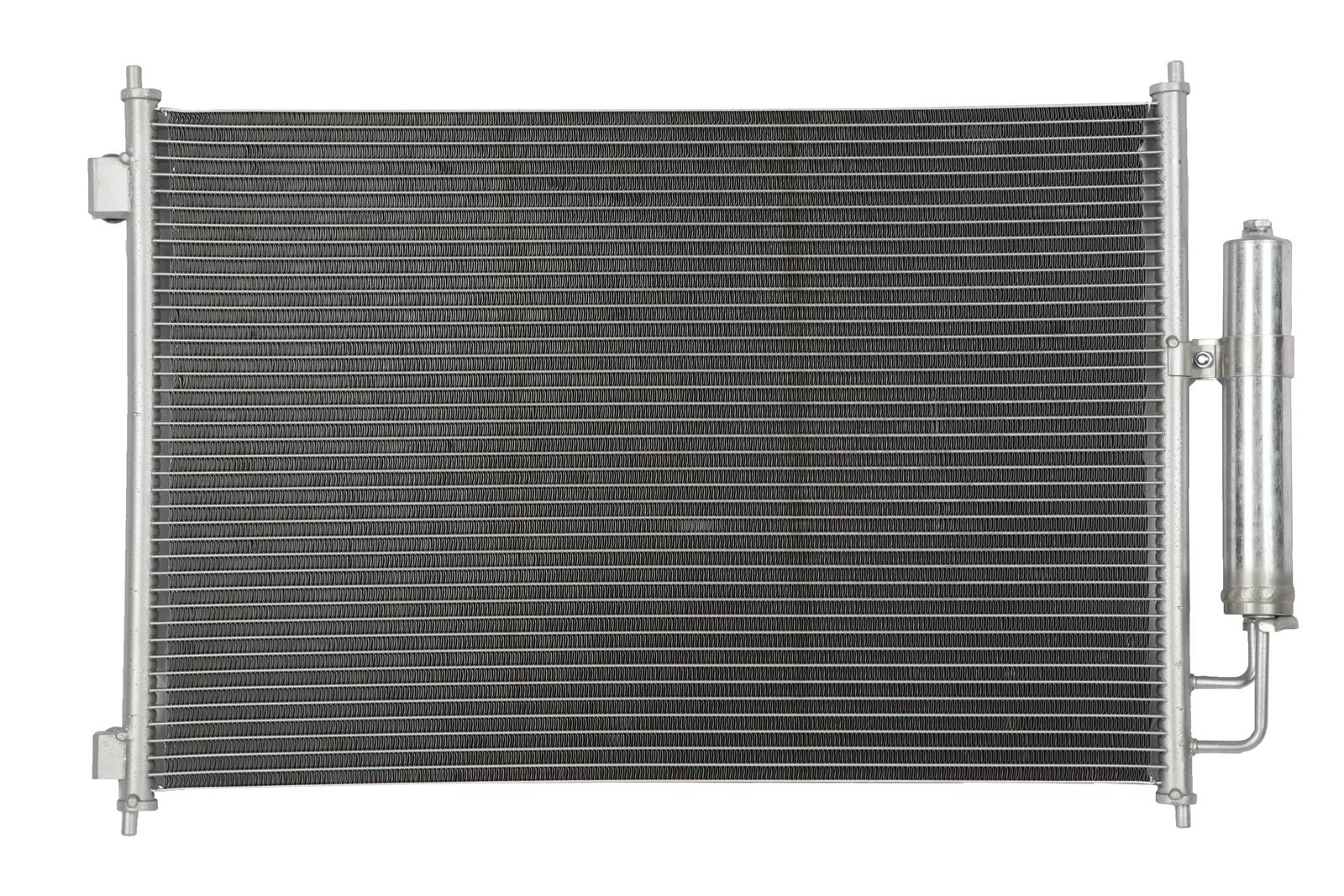 CSF Air Conditioning Condensers 10507 Condenser, Aluminum, Natural, Nissan, Each thumbnail 3