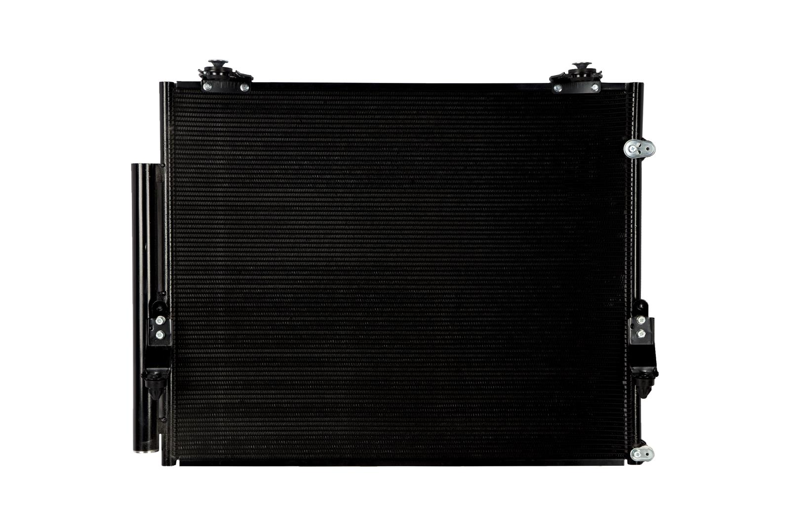CSF Air Conditioning Condensers for 2008-2014 SEQUOIA, 2007-2014 TUNDRA - 10513 Condenser, Aluminum, Black, Toyota, Each thumbnail 3