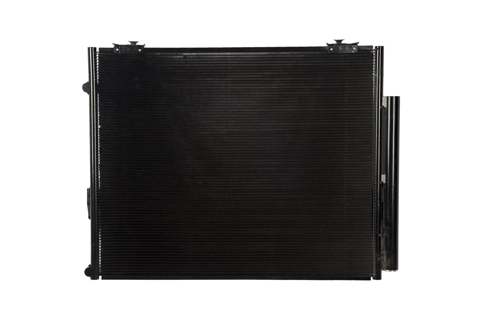 CSF Air Conditioning Condensers for 2008-2014 SEQUOIA, 2007-2014 TUNDRA - 10513 Condenser, Aluminum, Black, Toyota, Each thumbnail 2