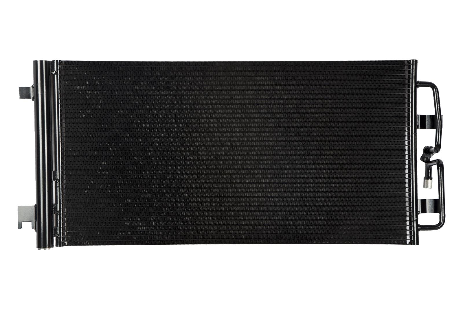 CSF Air Conditioning Condensers 10521 Condenser, Aluminum, Black, Buick, Each thumbnail 2