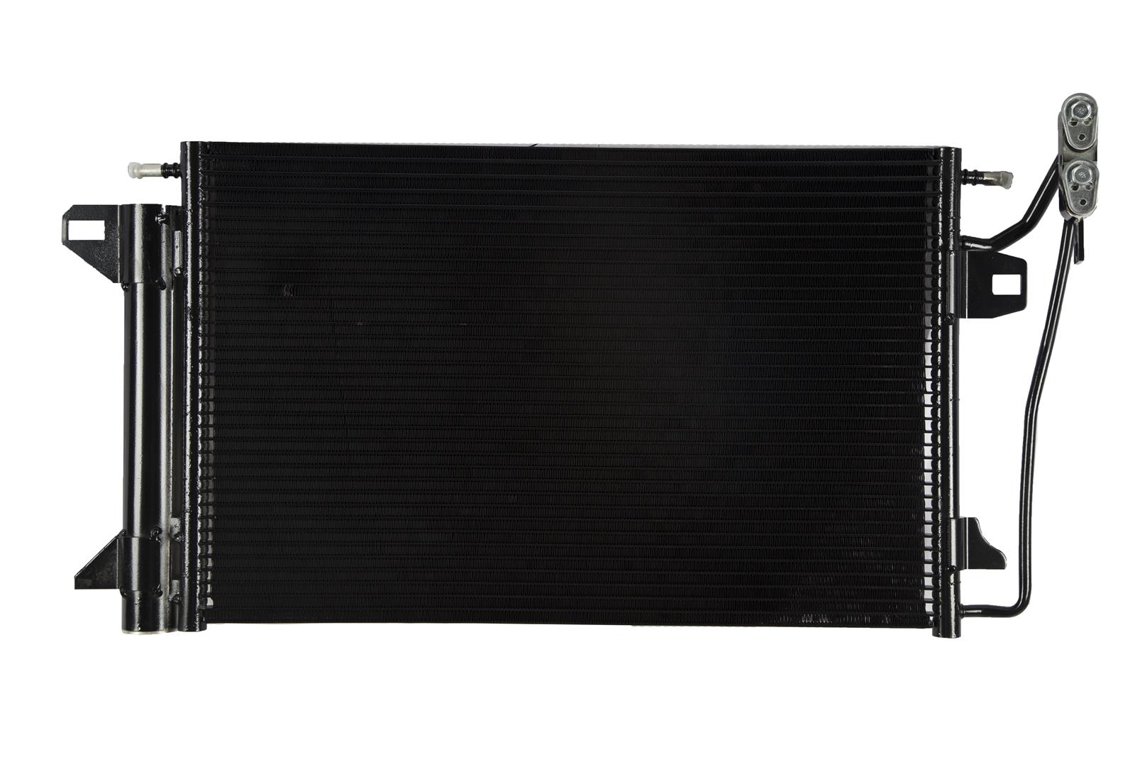 CSF Air Conditioning Condensers 10533 Condenser, Aluminum, Black, Ford, Each thumbnail 2