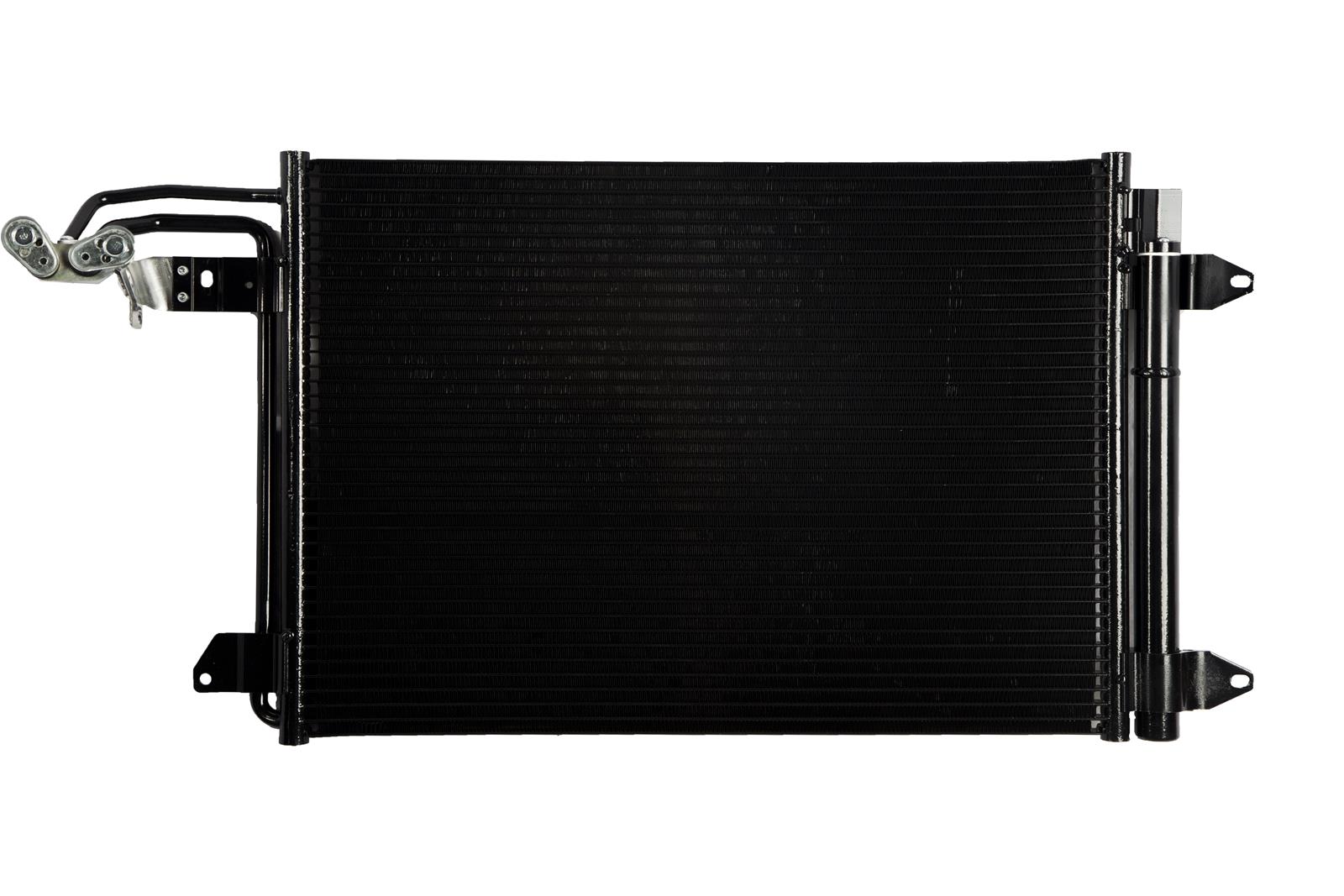 CSF Air Conditioning Condensers 10537 Condenser, Aluminum, Black, Volkswagen, Each thumbnail 2